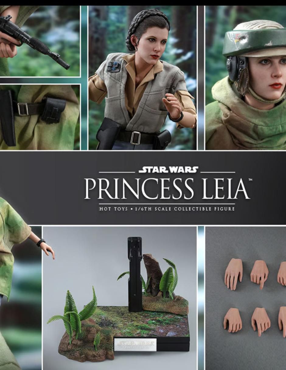 Figura de colección Star Wars Princesa Leia Organa collectors 5