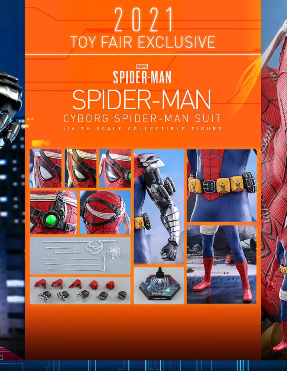 Figura de colección Marvel: Spider-Man Cyborg collectors
