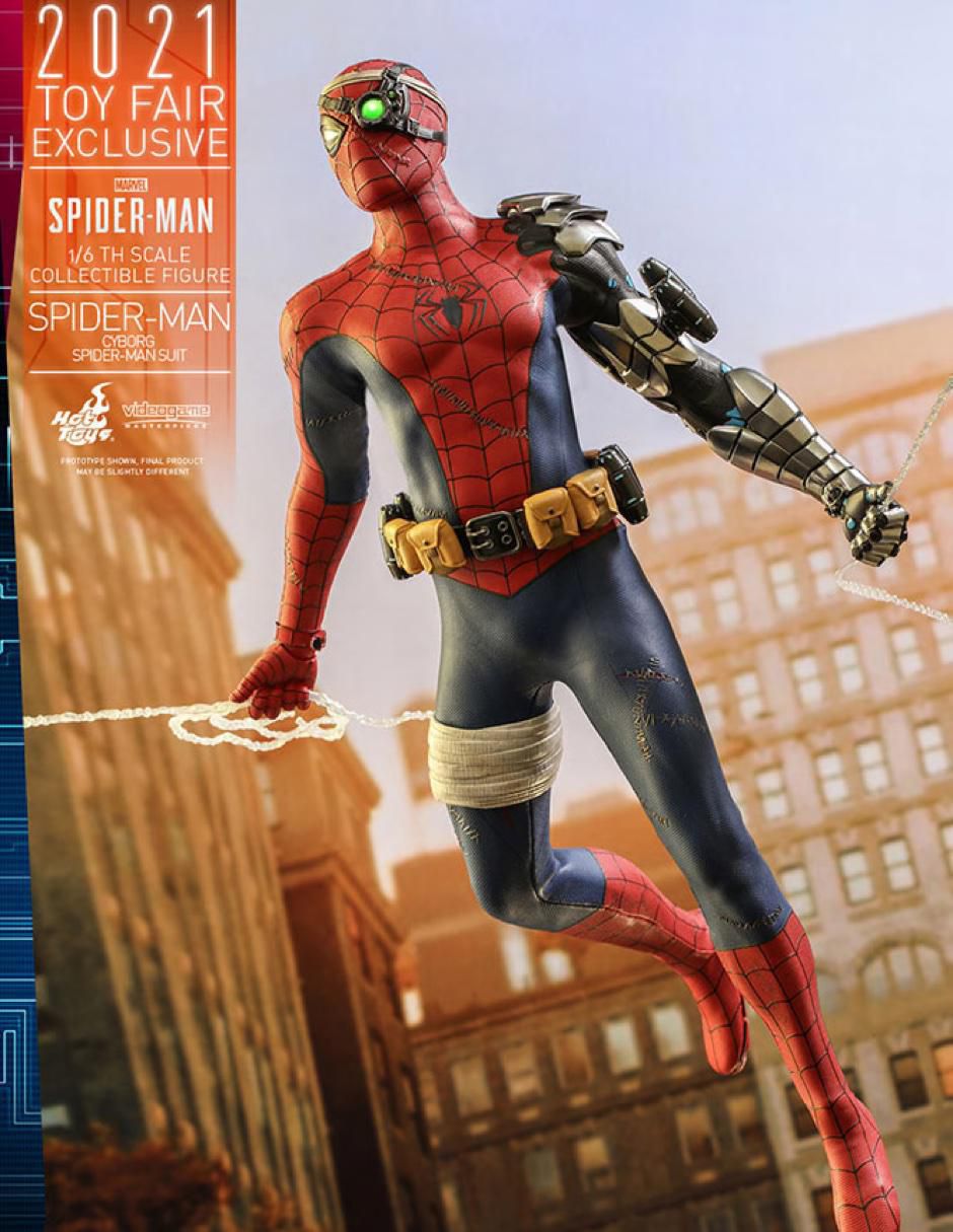 Figura de colección Marvel: Spider-Man Cyborg collectors