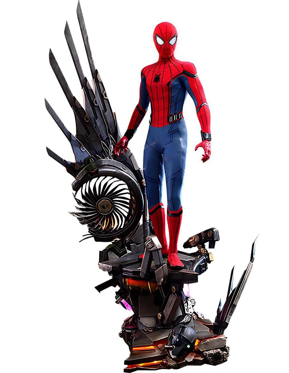 Figura de colección Marvel Spider-Man Homecoming especial con luz