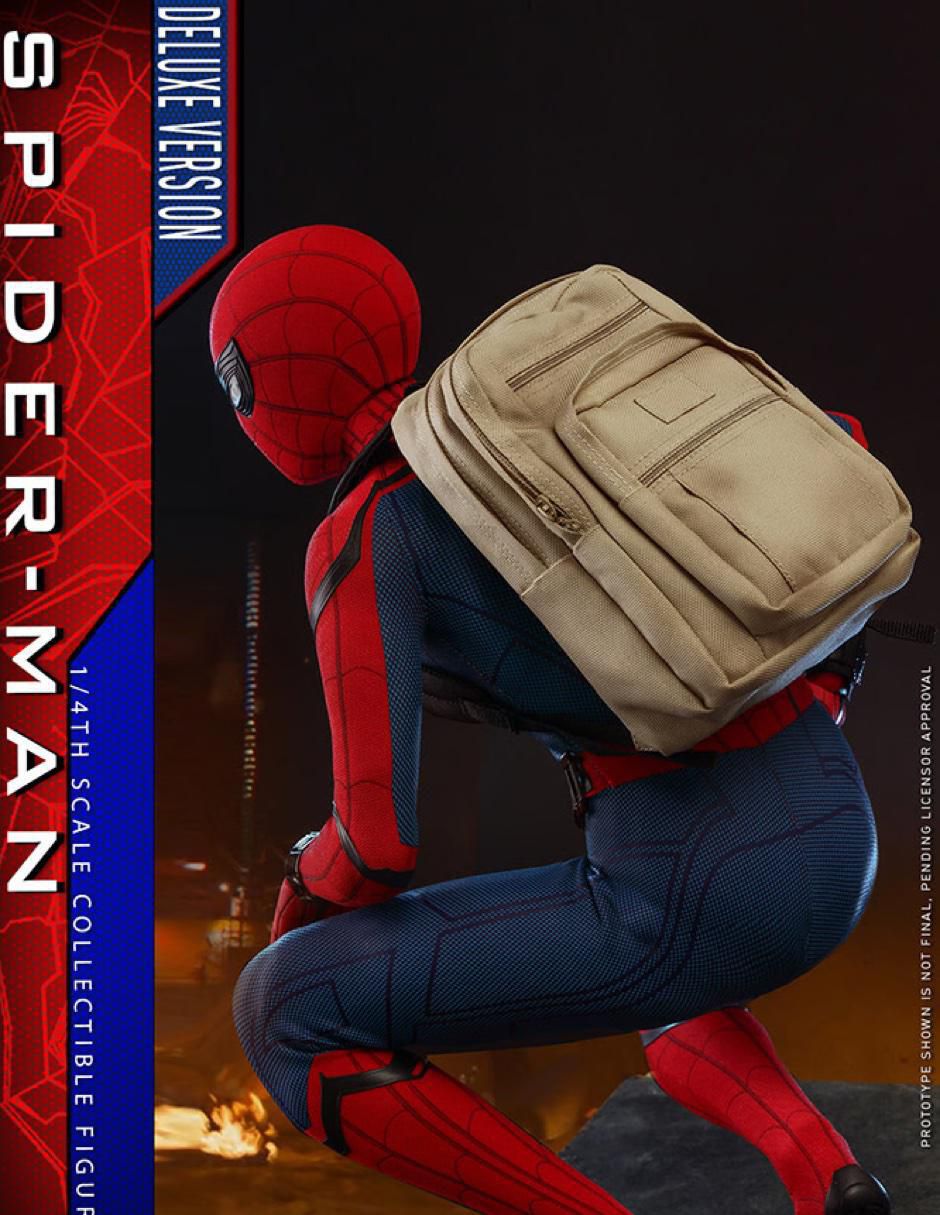 Figura de colección Marvel Spider-Man Homecoming especial con luz