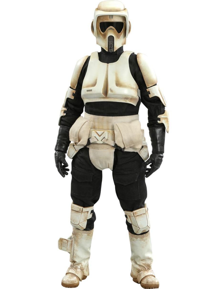 Figura de colección Star Wars The Mandalorian Scout Trooper deluxe
