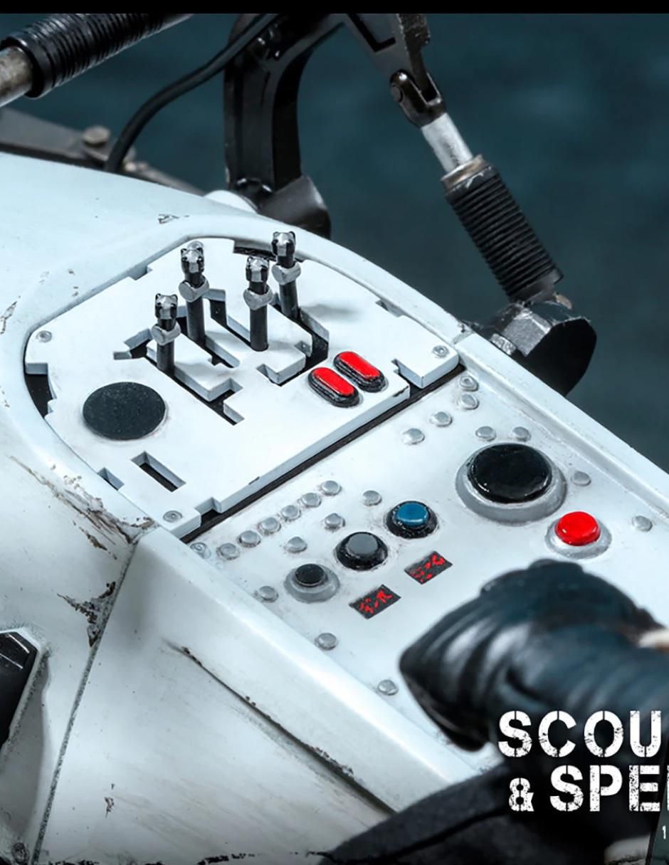 Figura de colección Star Wars The Mandalorian Scout Trooper collectors