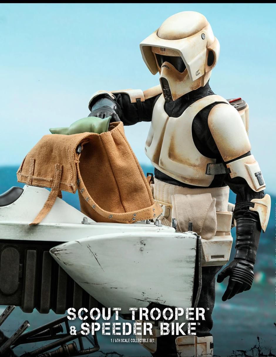Figura de colección Star Wars The Mandalorian Scout Trooper collectors