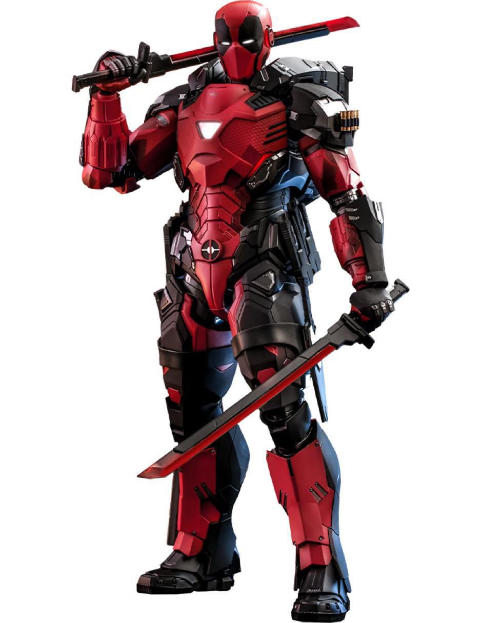 Figura de colección Marvel Deadpool collectors con luz