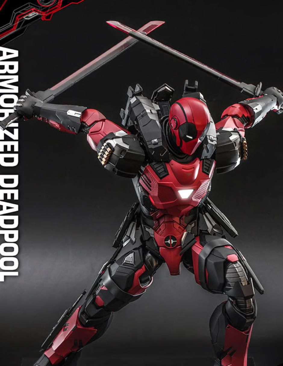 Figura de colección Marvel Deadpool collectors con luz