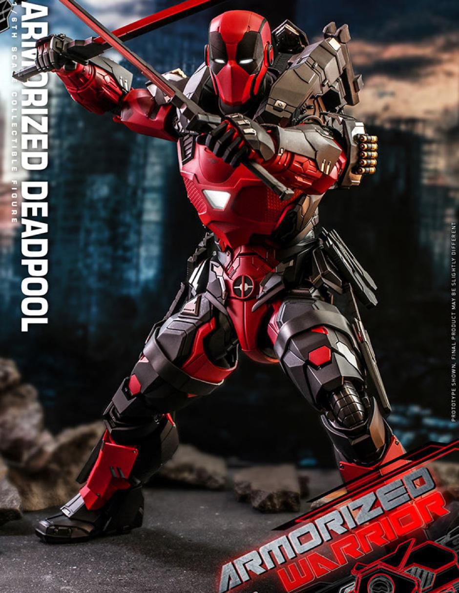Figura de colección Marvel Deadpool collectors con luz