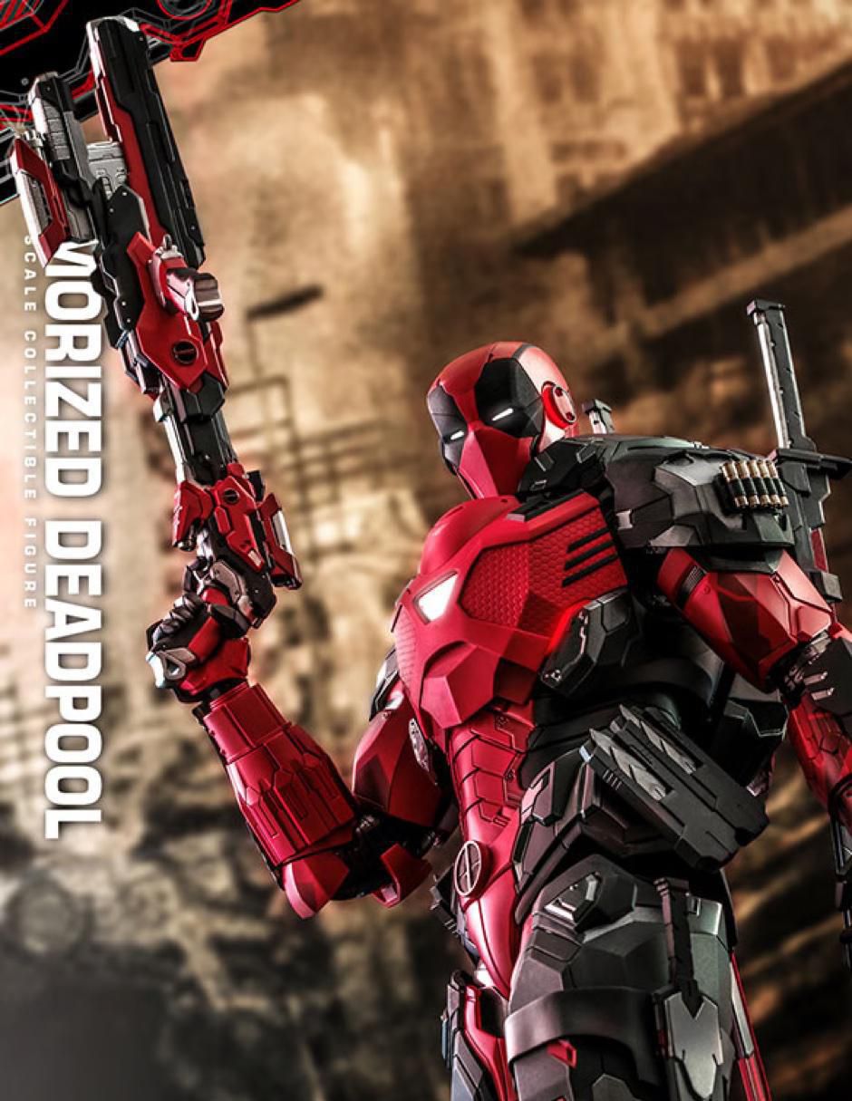Figura de colección Marvel Deadpool collectors con luz