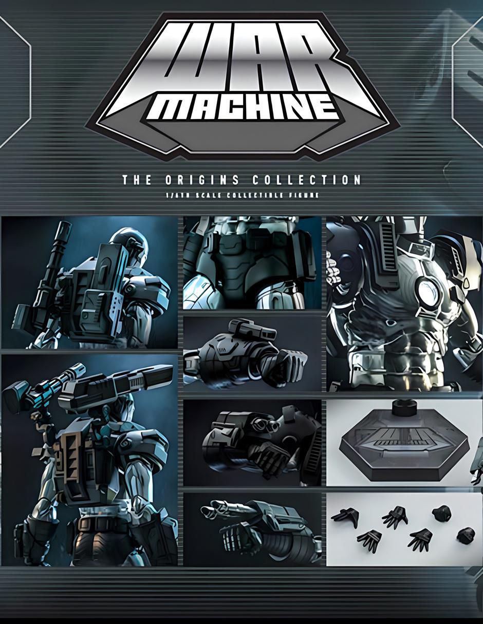 Figura de colección Marvel Comics War Machine Collectors 4