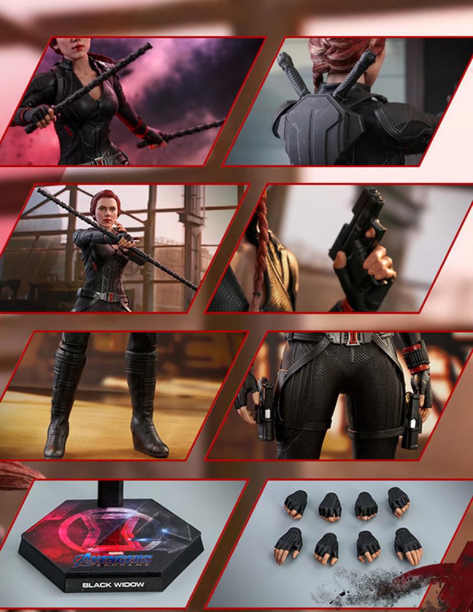 Figura de colección Marvel Avengers Endgame Black Widow Ultimate 2