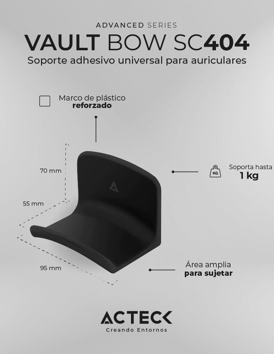 Porta audífonos over-ear Acteck