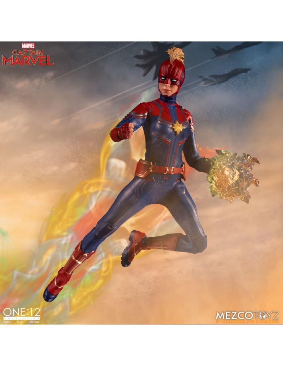 Figura de colección Marvel: Avengers Captain Marvel Deluxe 5