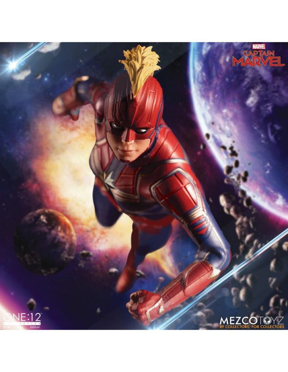Figura de colección Marvel: Avengers Captain Marvel Deluxe 7