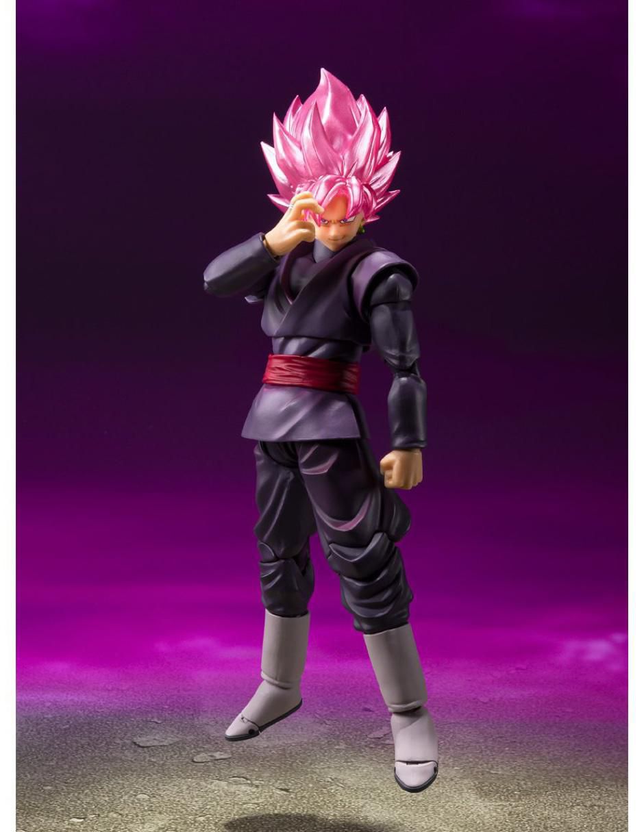 Figura de colección Dragon Ball Super Super Saiyan Rosé Goku Black Deluxe 2