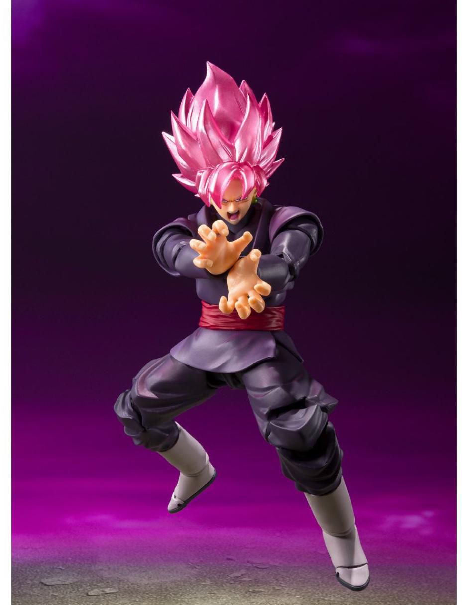 Figura de colección Dragon Ball Super Super Saiyan Rosé Goku Black Deluxe 3