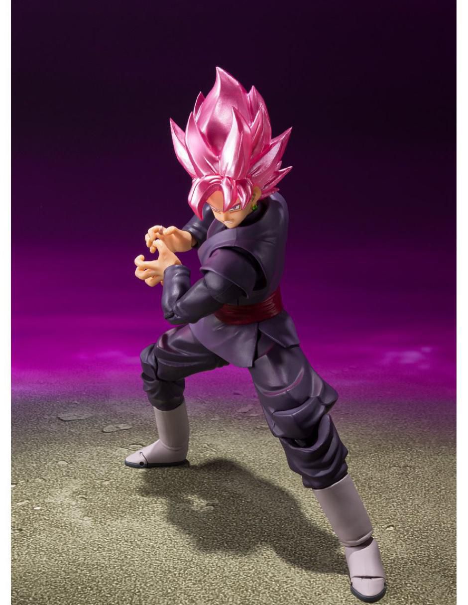 Figura de colección Dragon Ball Super Super Saiyan Rosé Goku Black Deluxe 5