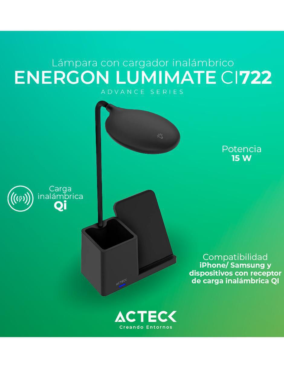 Lámpara de mesa Acteck led