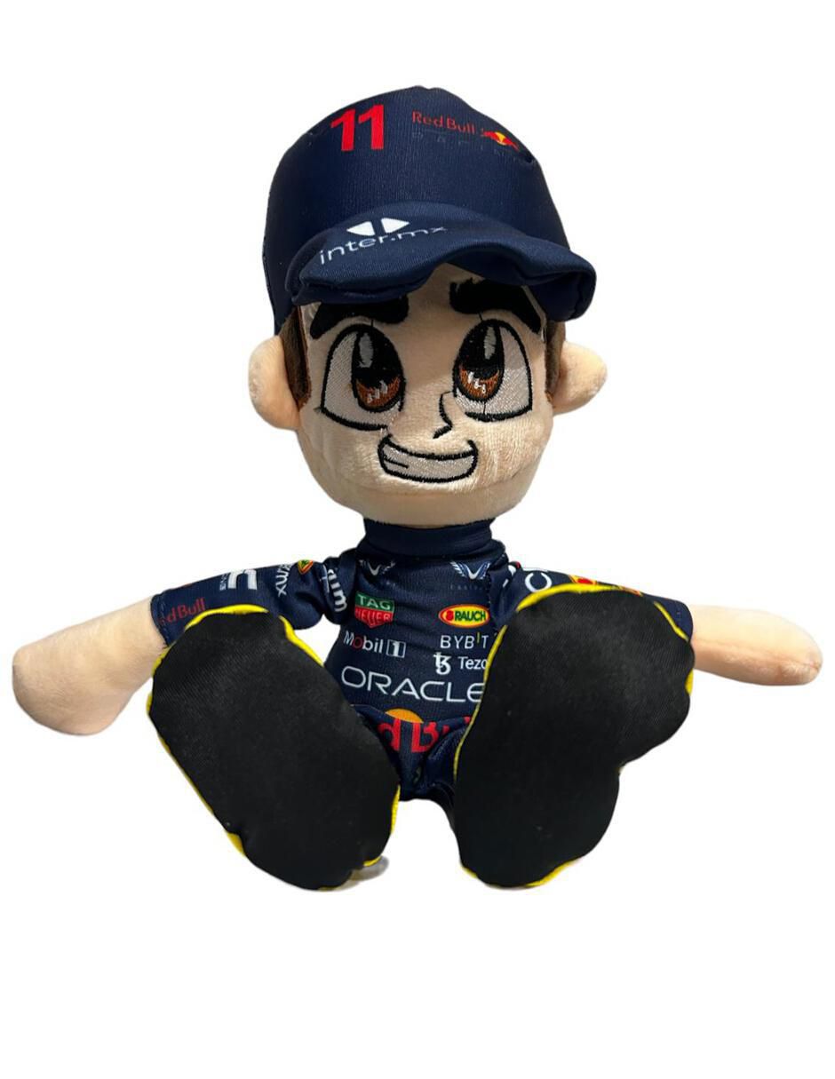 Peluche de Red Bull Racing Humano de 10 cm