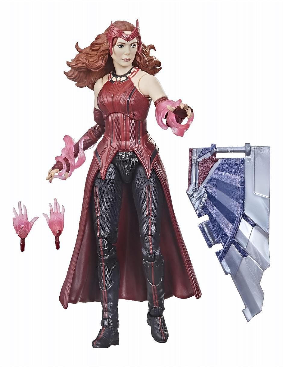 Figura de colección Marvel Legends Series Scarlet Witch Collectors 3