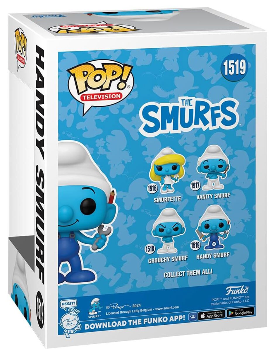 POP! The Smurfs Handy Smurf 3