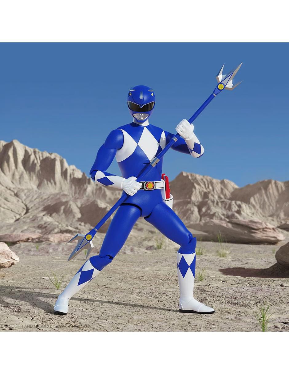Figura de colección Power Rangers Blue Ranger Collectors 4
