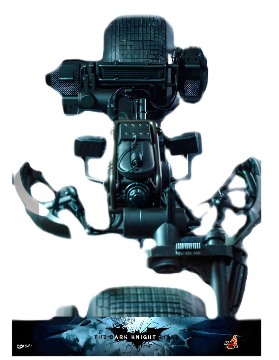Motocicleta Hot Toys bat-pod Batmobile