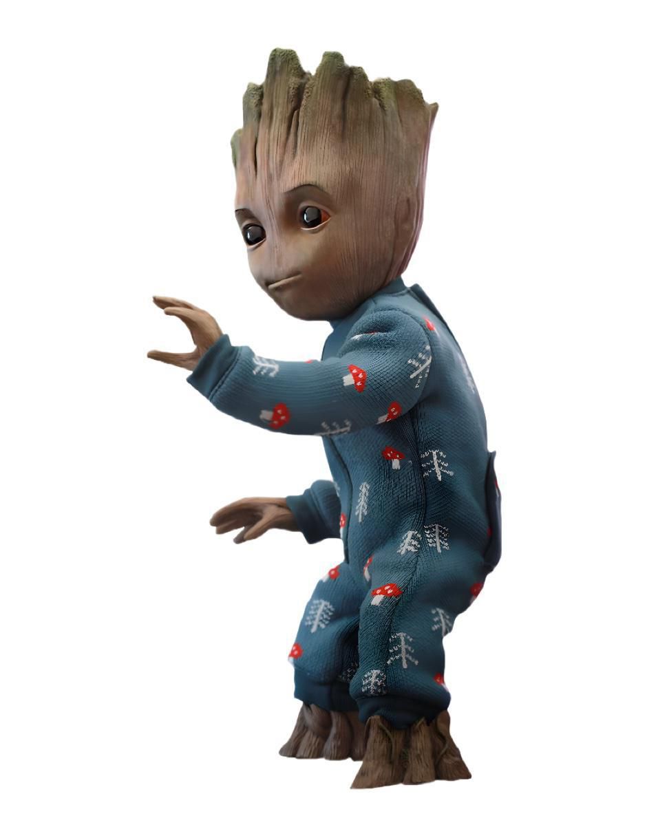Figura de colección I am Groot Groot Deluxe 1