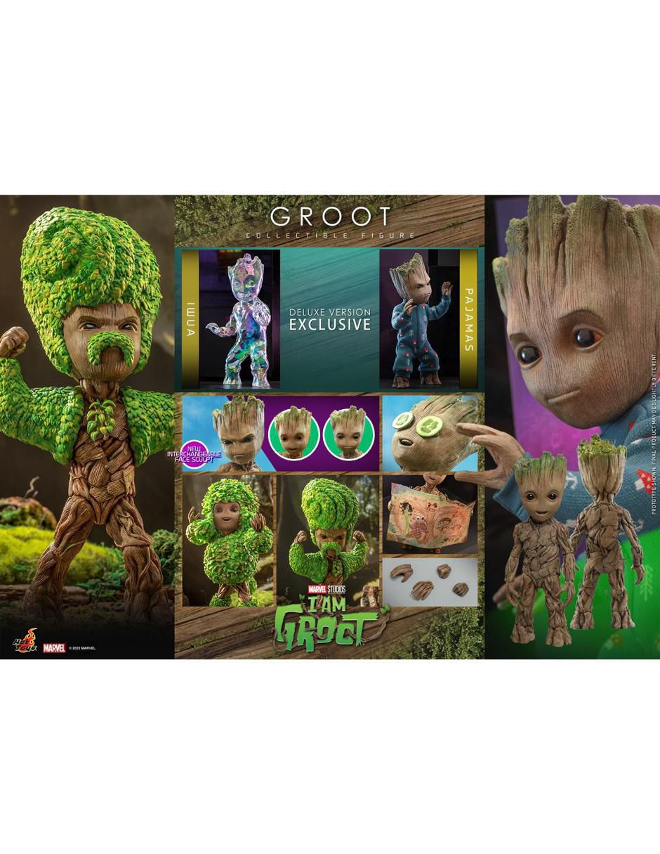 Figura de colección I am Groot Groot Deluxe 2