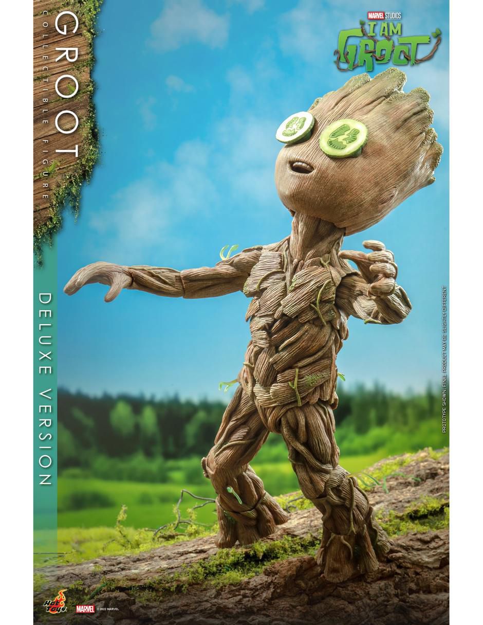 Figura de colección I am Groot Groot Deluxe 6