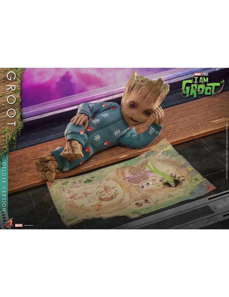 Figura de colección I am Groot Groot Deluxe 9