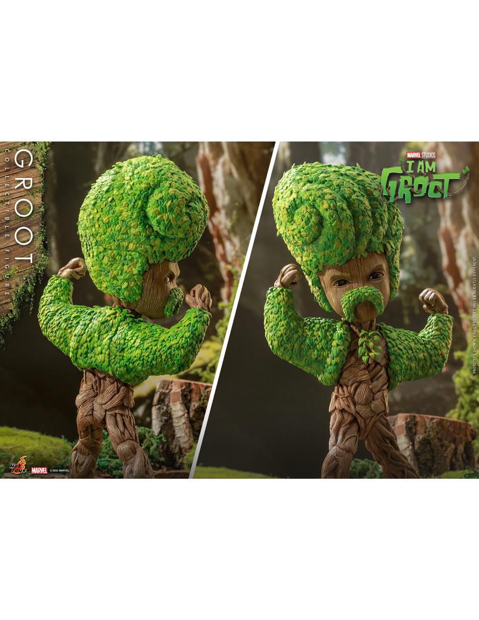 Figura de colección I am Groot Groot Deluxe 10