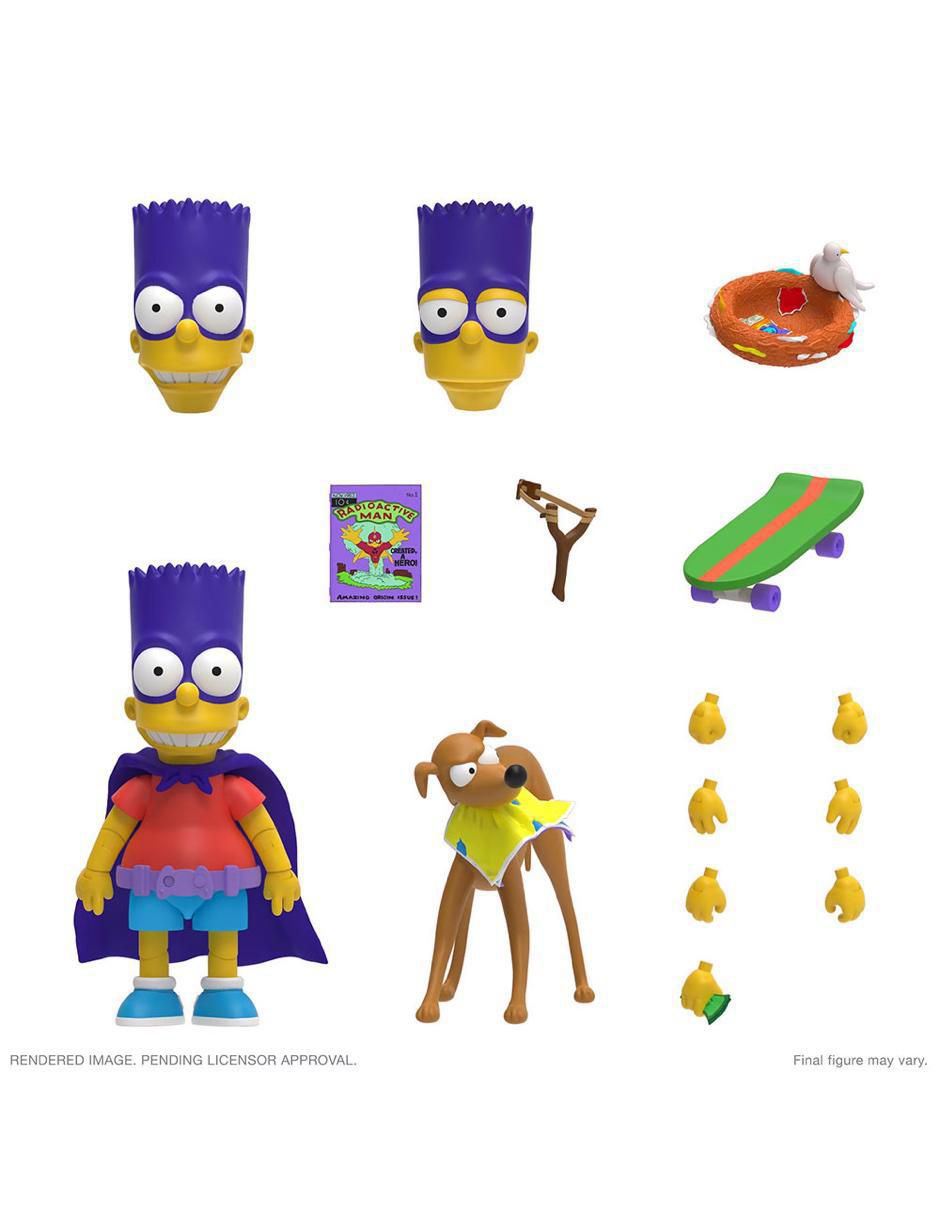 Figura de colección Los Simpson Bart Simpson Deluxe