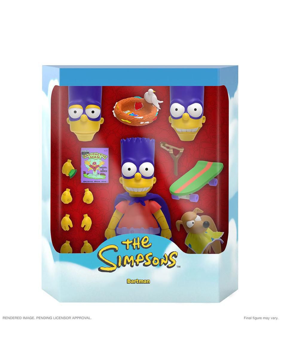 Figura de colección Los Simpson Bart Simpson Deluxe