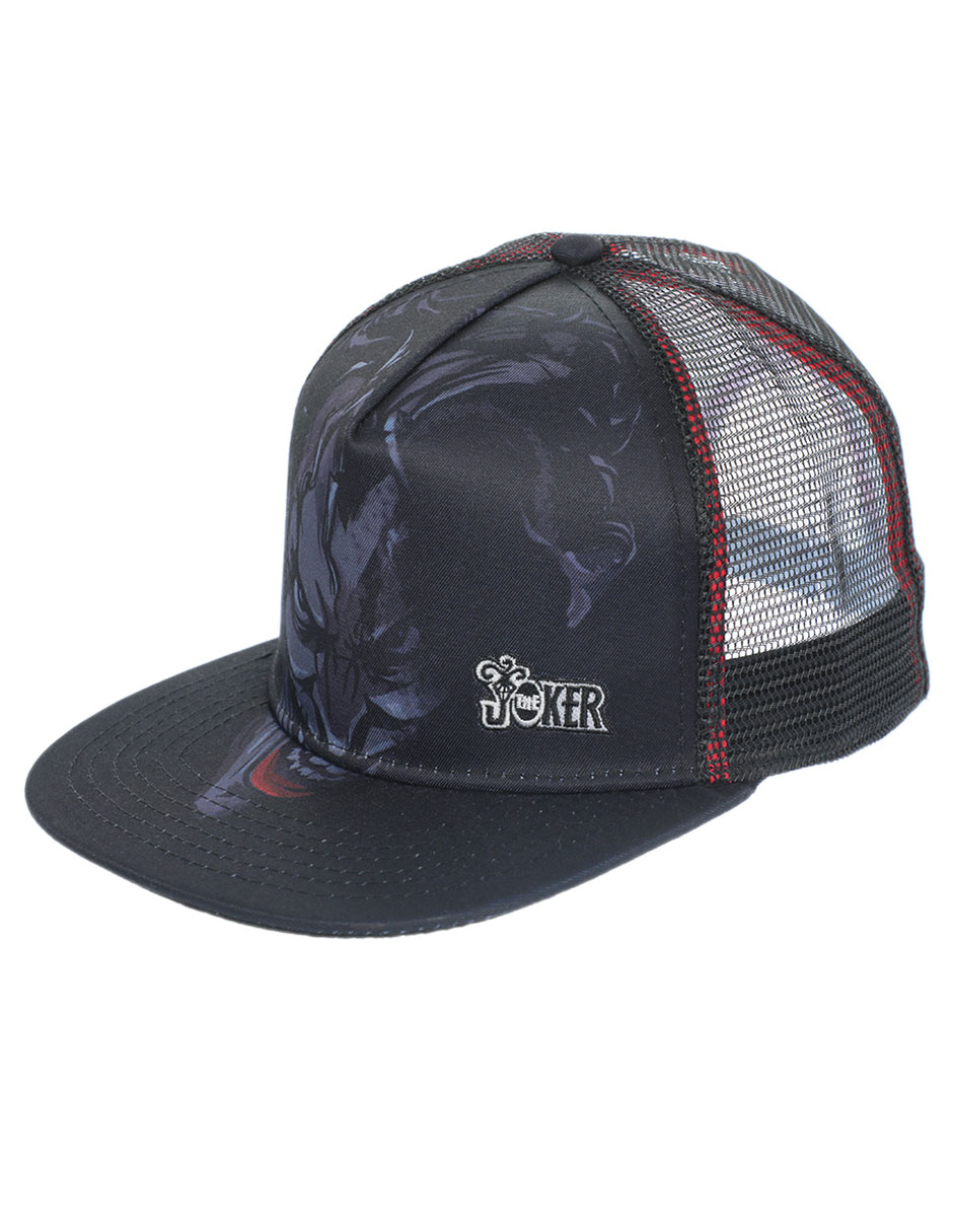 Gorra con visera plana snapback The Joker infantil