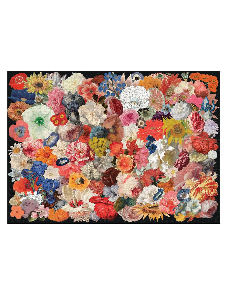 Rompecabezas Floral Unemployed Philosophers Guild 1000 piezas 1