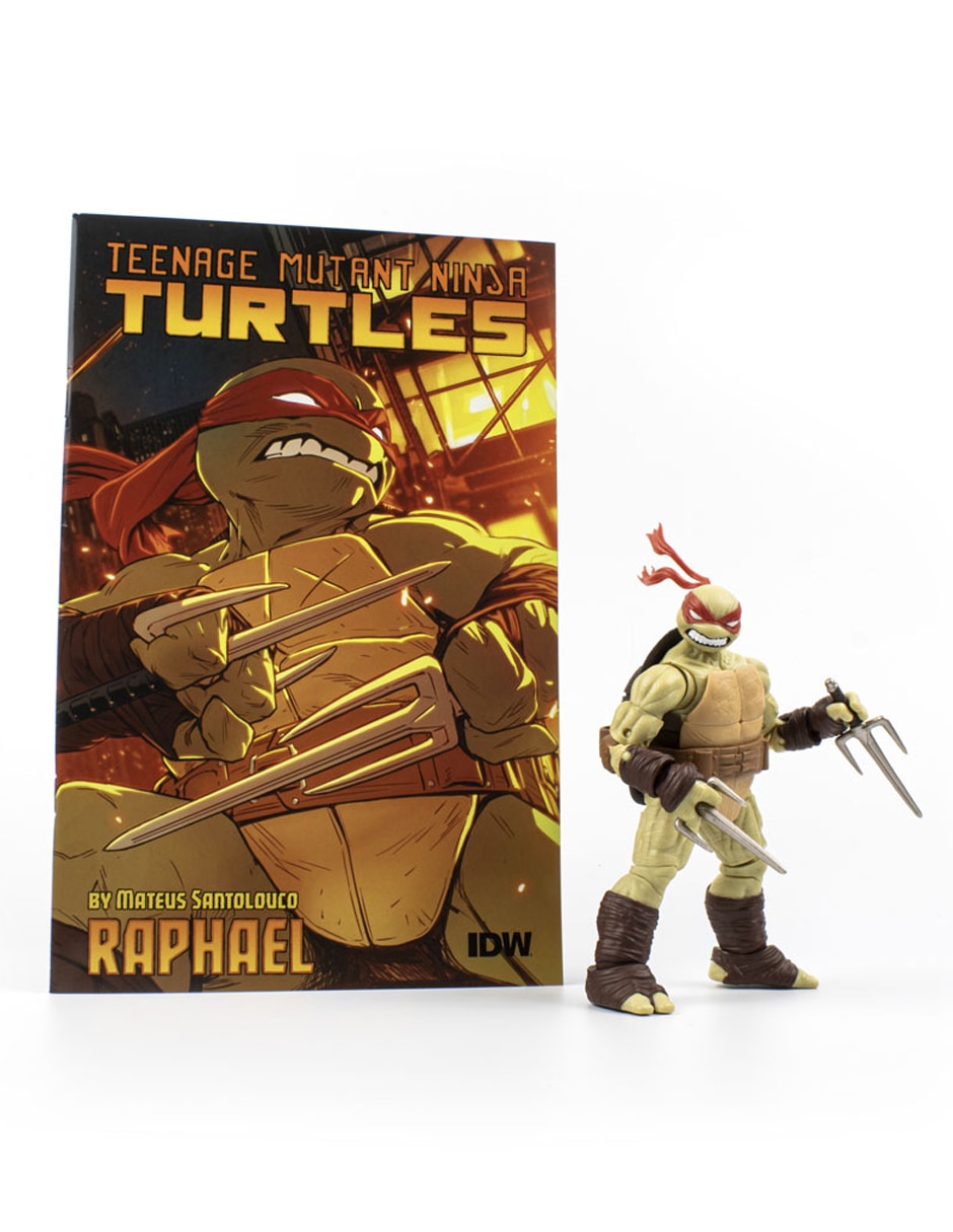 Figura de colección articulada Tortugas Ninja Raphael Holiday
