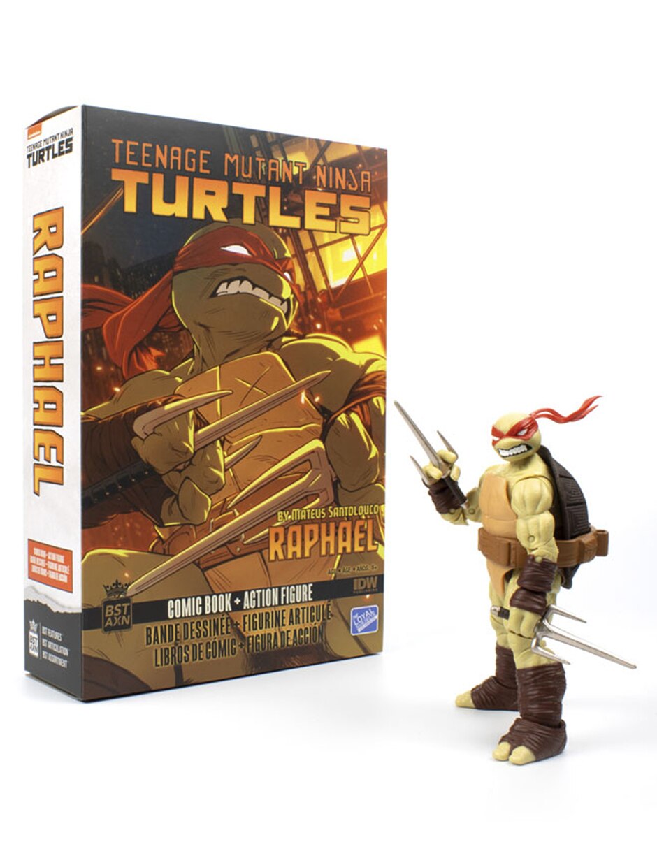 Figura de colección articulada Tortugas Ninja Raphael Holiday