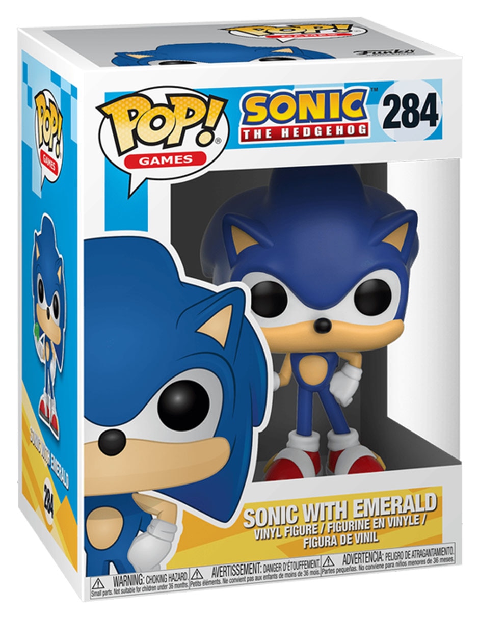 POP! Sonic The Hedgehog Sonic with Emerald 2