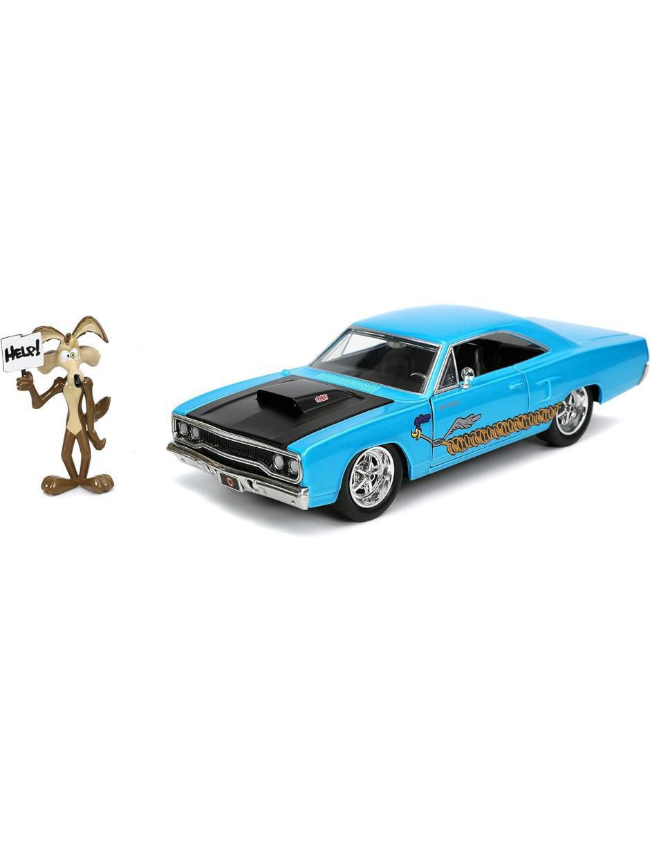 Automóvil deportivo Jada Toys 1970 plymouth roadrunner El Coyote
