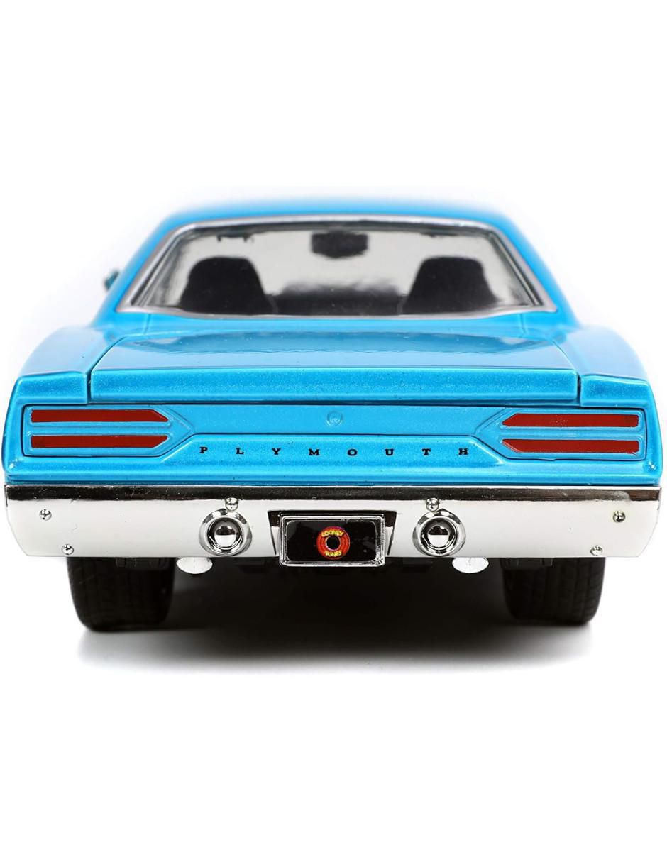 Automóvil deportivo Jada Toys 1970 plymouth roadrunner El Coyote