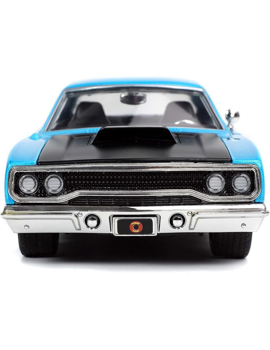 Automóvil deportivo Jada Toys 1970 plymouth roadrunner El Coyote