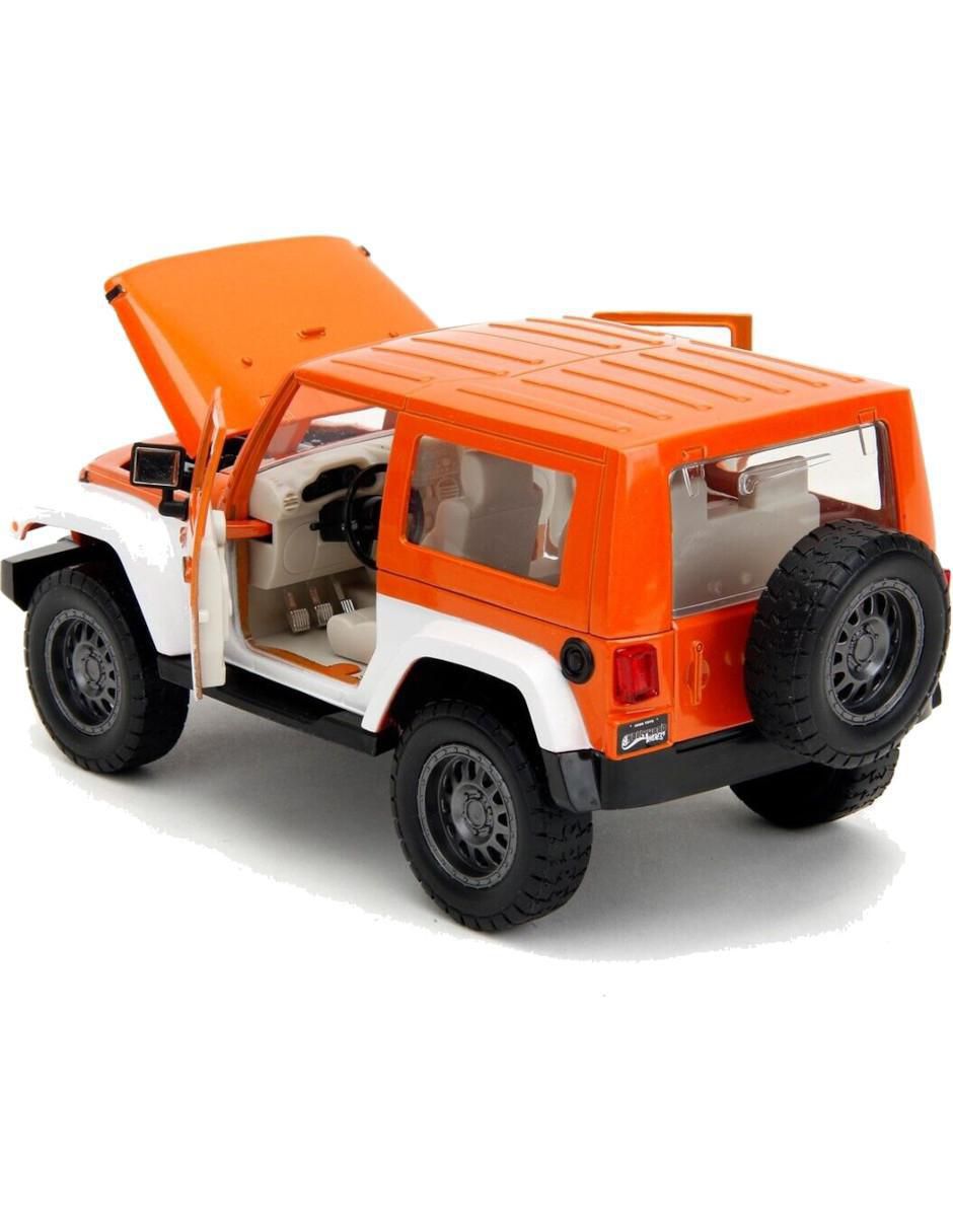 Vehículo a escala Jada Toys jeep wrangler 2007 Jeep