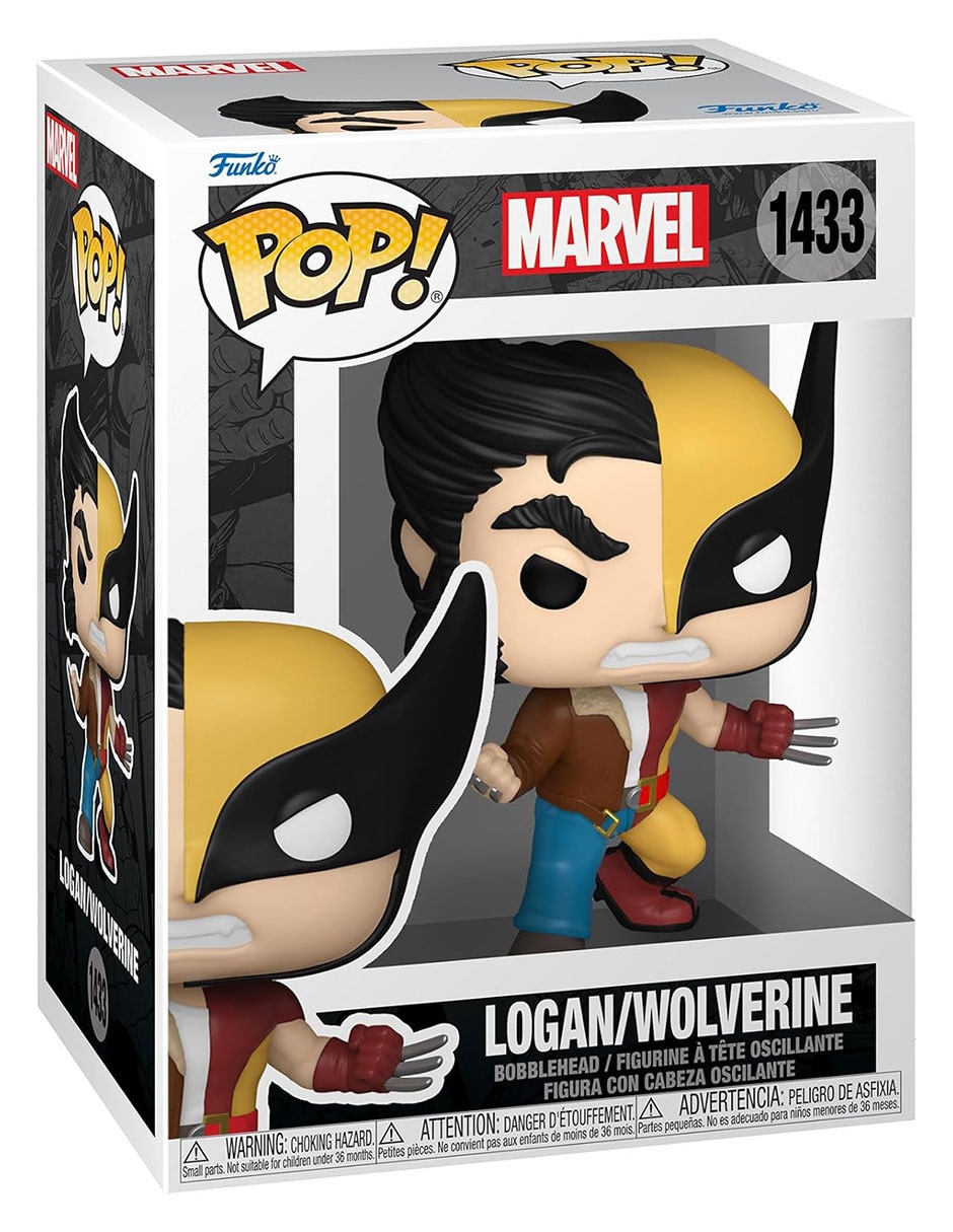 POP! Marvel Logan/Wolverine Cabeza oscilante 2