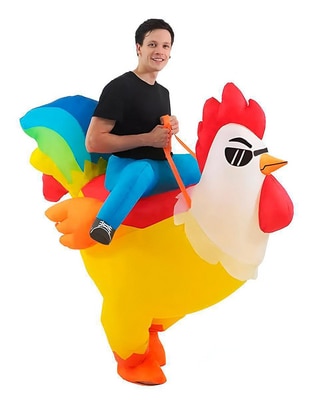 Disfraz de Gallina unisex Disfraz de Gallina unisex