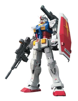 Figura de acción articulada Gundam RX-78-2 Banpresto 1
