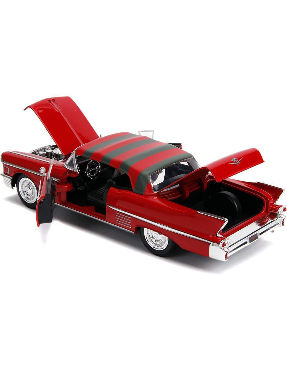 Vehículo a escala cadillac 1958 Freddy Krueguer 2