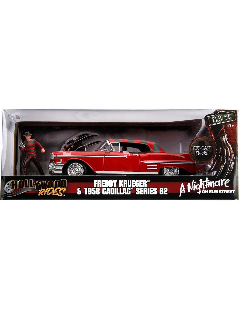 Vehículo a escala cadillac 1958 Freddy Krueguer 3