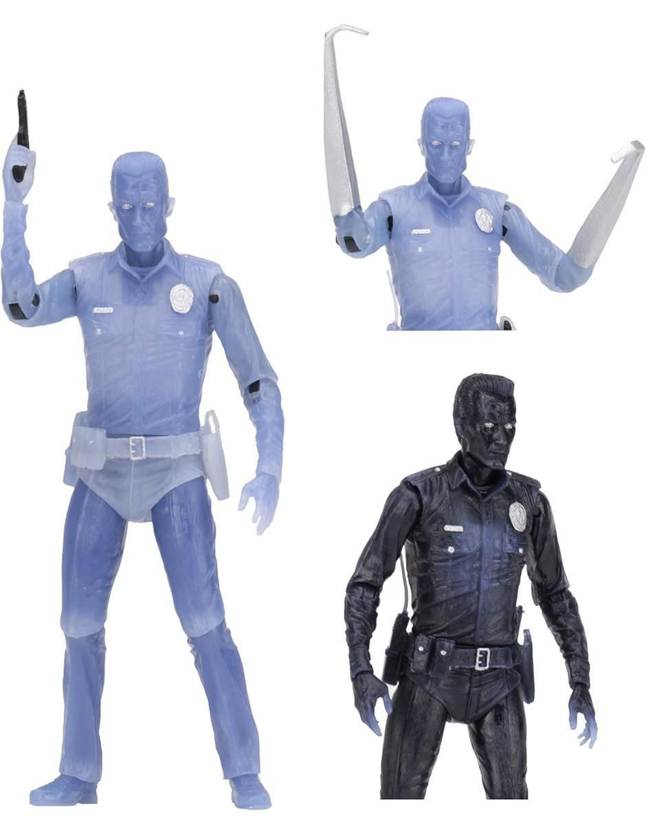 Figura de acción articulada Terminator White Hot T-1000 Chase 2