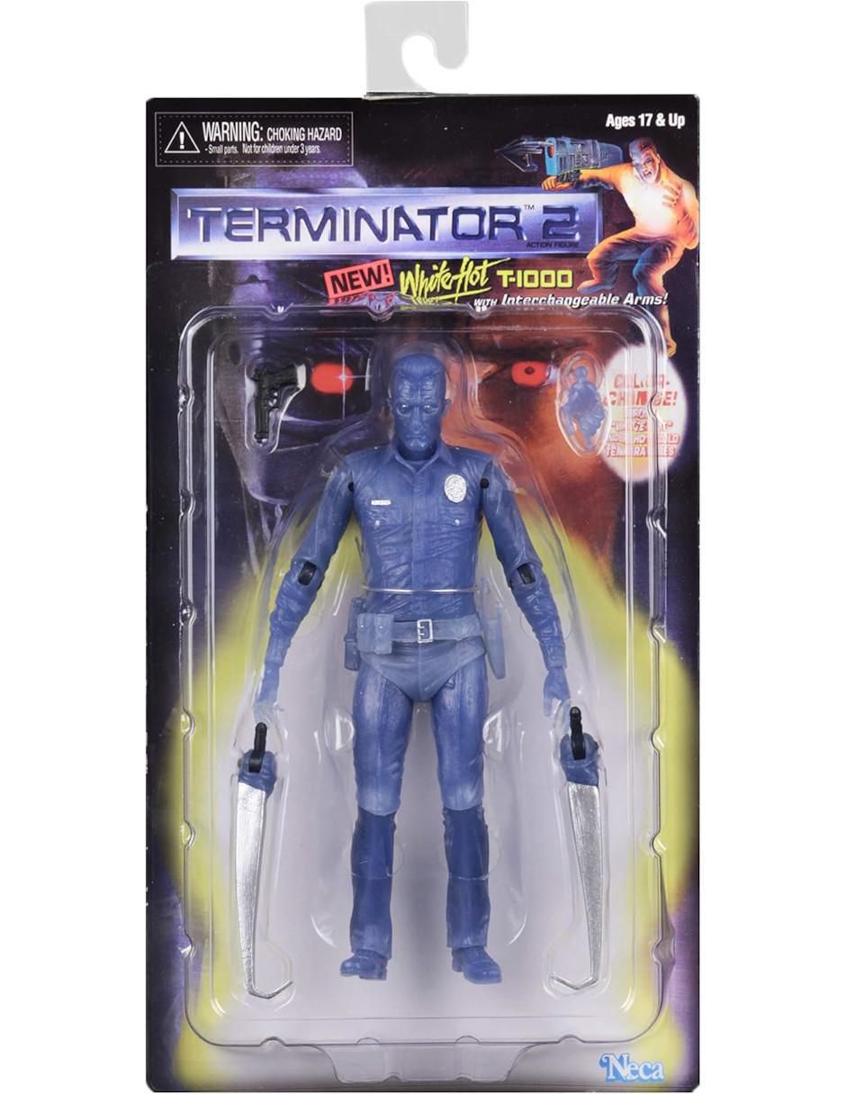 Figura de acción articulada Terminator White Hot T-1000 Chase 3