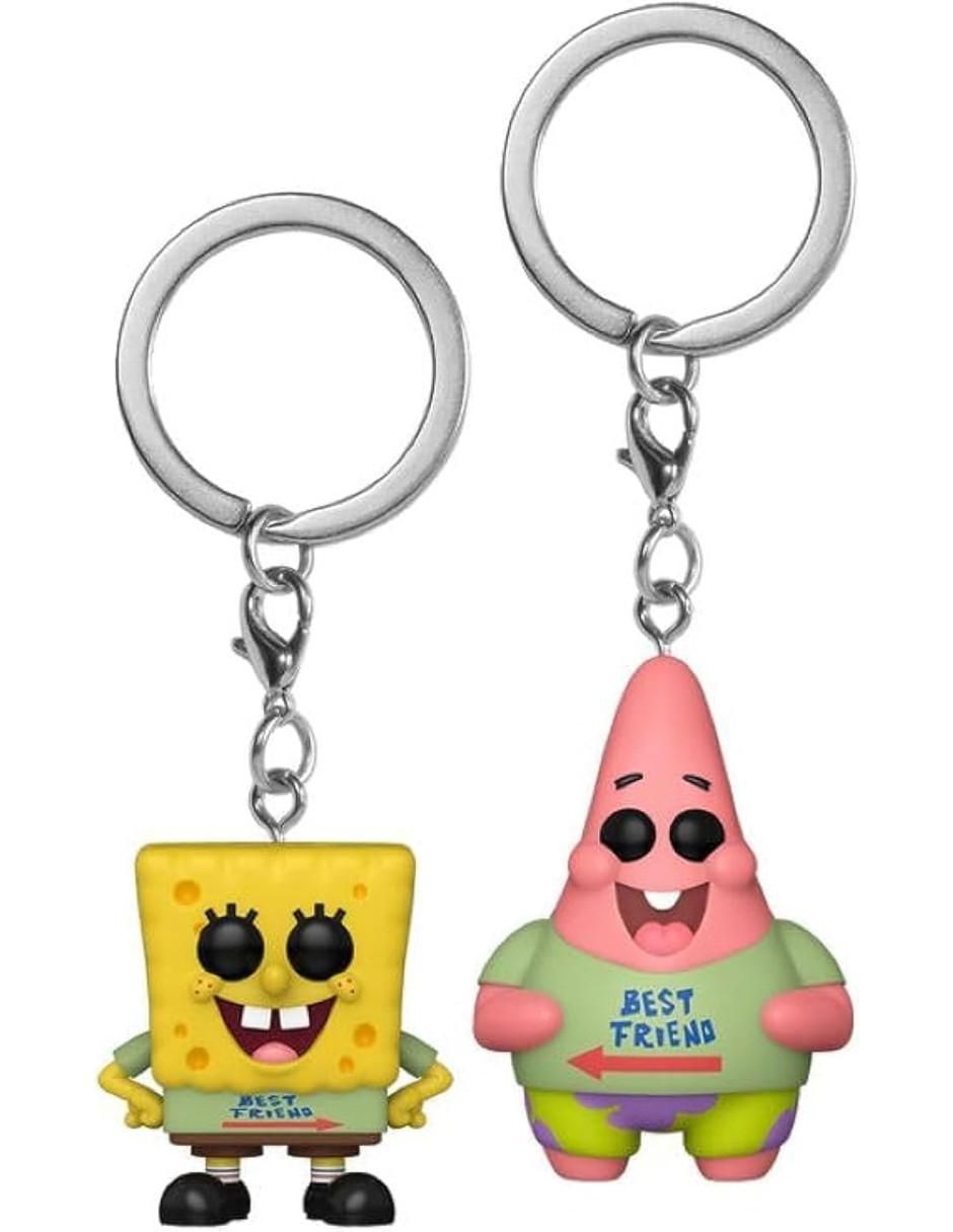Funko POP! Keychain Bob esponja Bob Esponja y Patricio Funko POP! Keychain Bob esponja Bob Esponja y Patricio